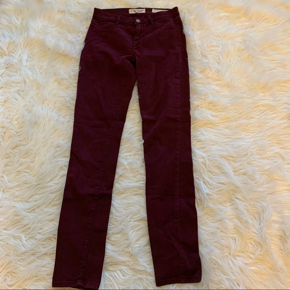 Bullhead Skinny Soft Burgundy Jegging 25